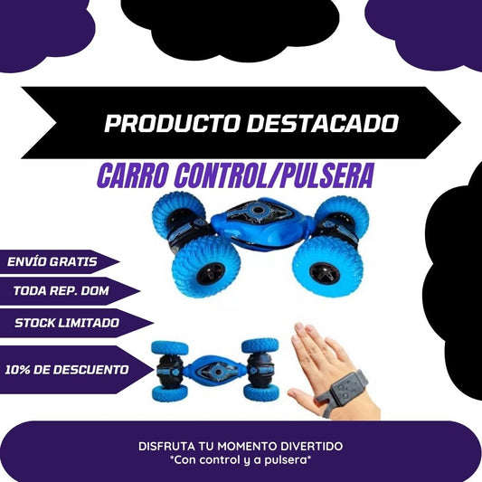 CARRO CONTROL REMOTO/PULSERA STUNT