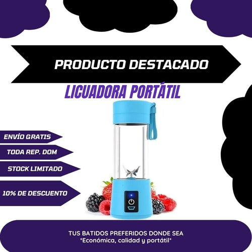 Mini Licuadora Portátil Recargable