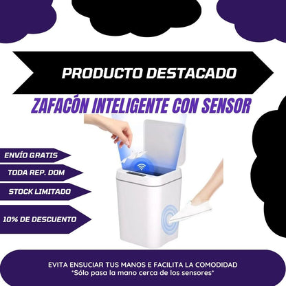 Zafacón con Sensor Inteligente