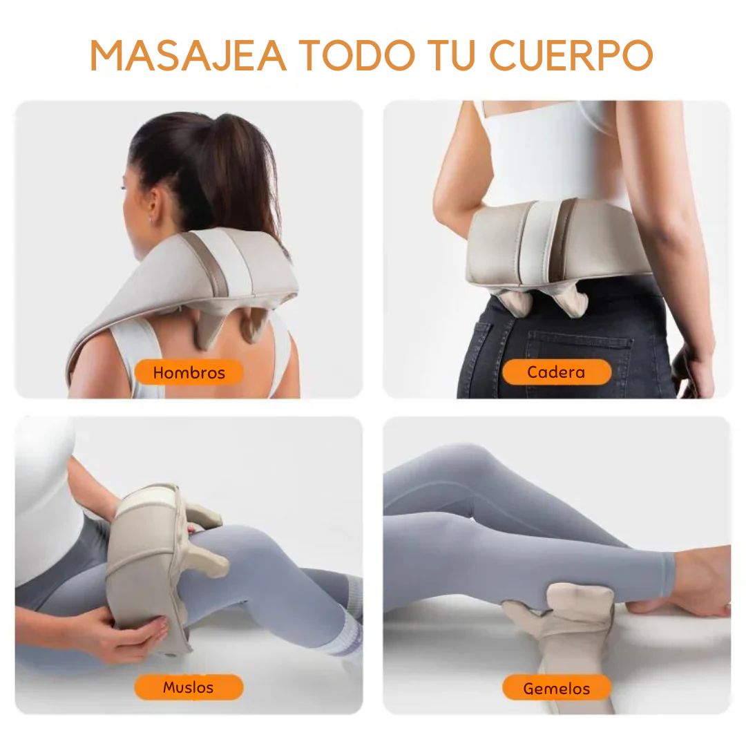 MASAJEADOR DE CUELLO AJUSTABLE