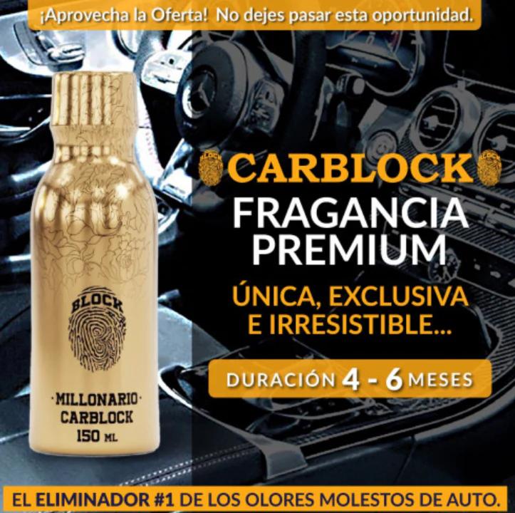 PERFUME PARA AUTOS-CARBLOCK