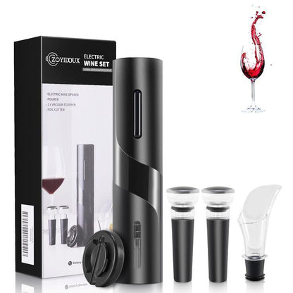 SET DESTAPADOR DE VINO ELECTRICO